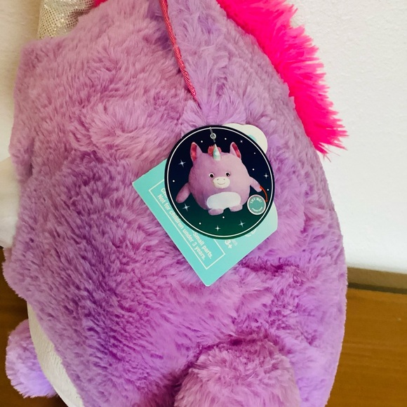 Hug Me Light Up Stuffed Animal light purple Owl 14” Tall Ages 3+Squishy - Picture 6 of 9